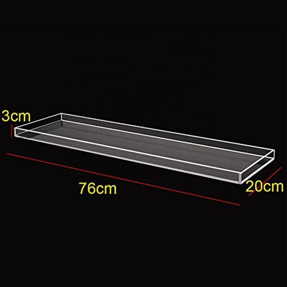 Clear Acrylic Tray Lucite Bathtub Tray Bath Bathroom Bathtub Caddy Tray