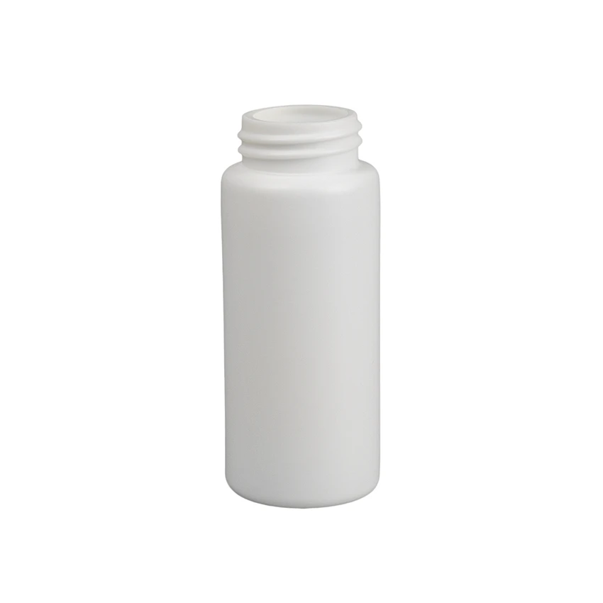 30ml Round Bottom Plastic Bottle with Twist Top Sifter Caps Bottom Round Powder Bottle