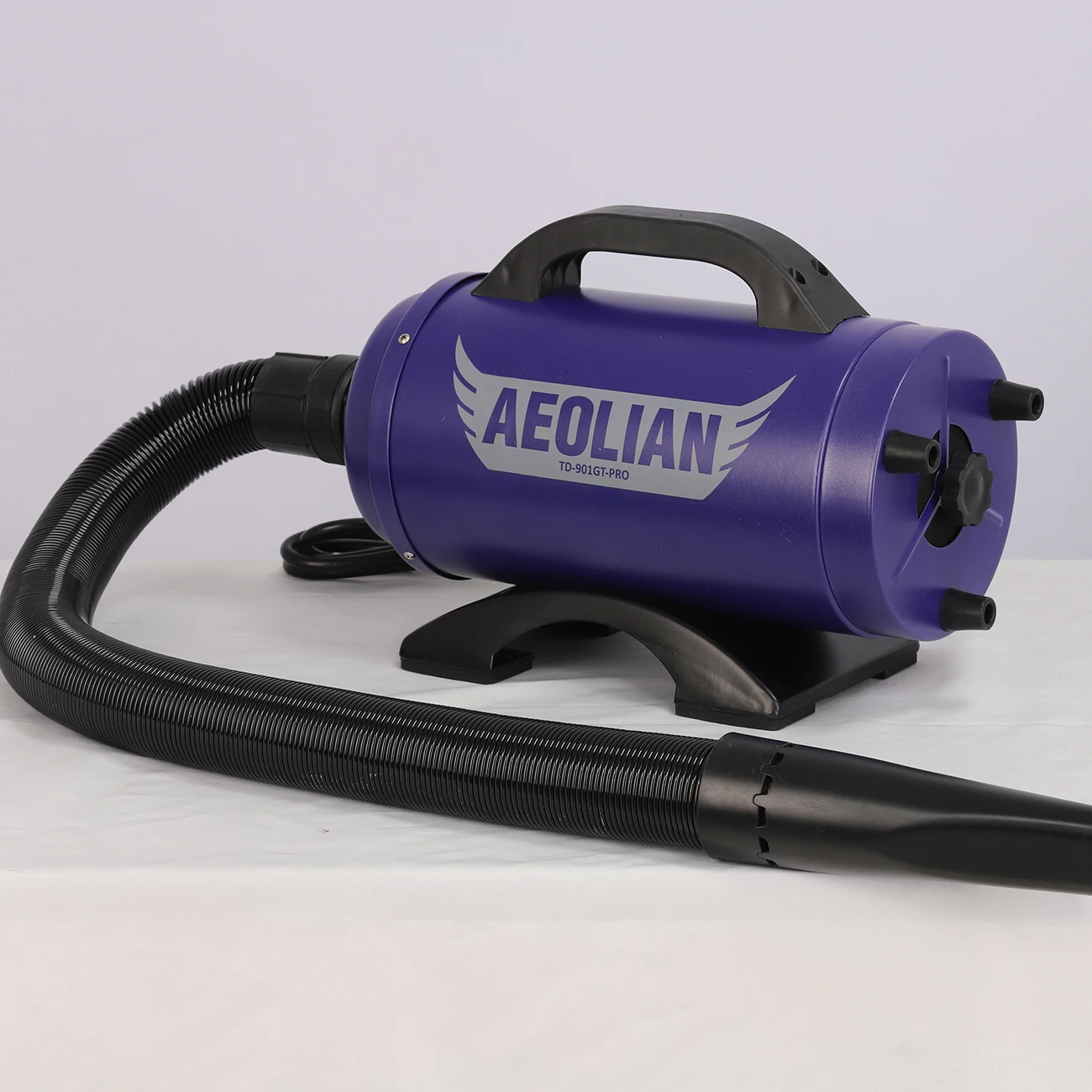 Secador de pelo para mascotas de velocidad ajustable, secador de