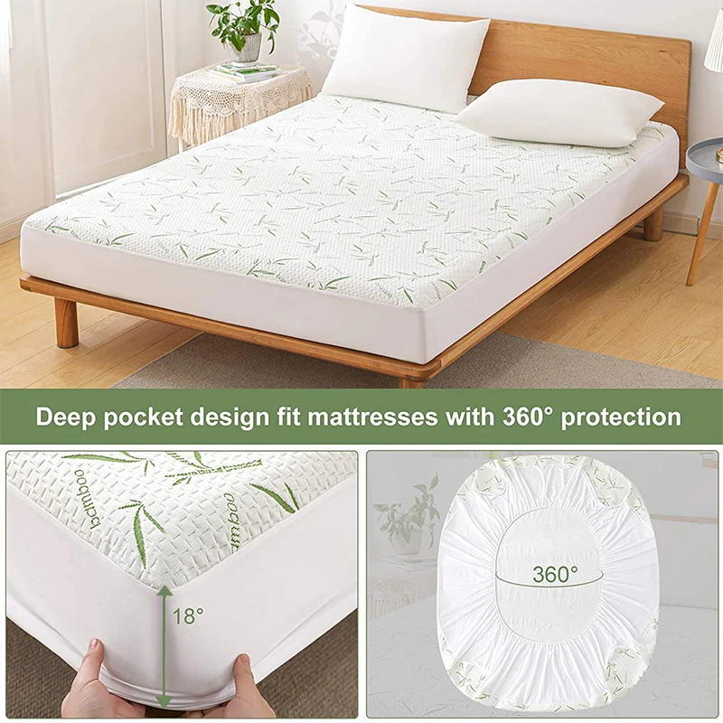 Hospital Bed Bamboo Fiber Air Layer Fabric Bamboo Waterproof Mattress ...