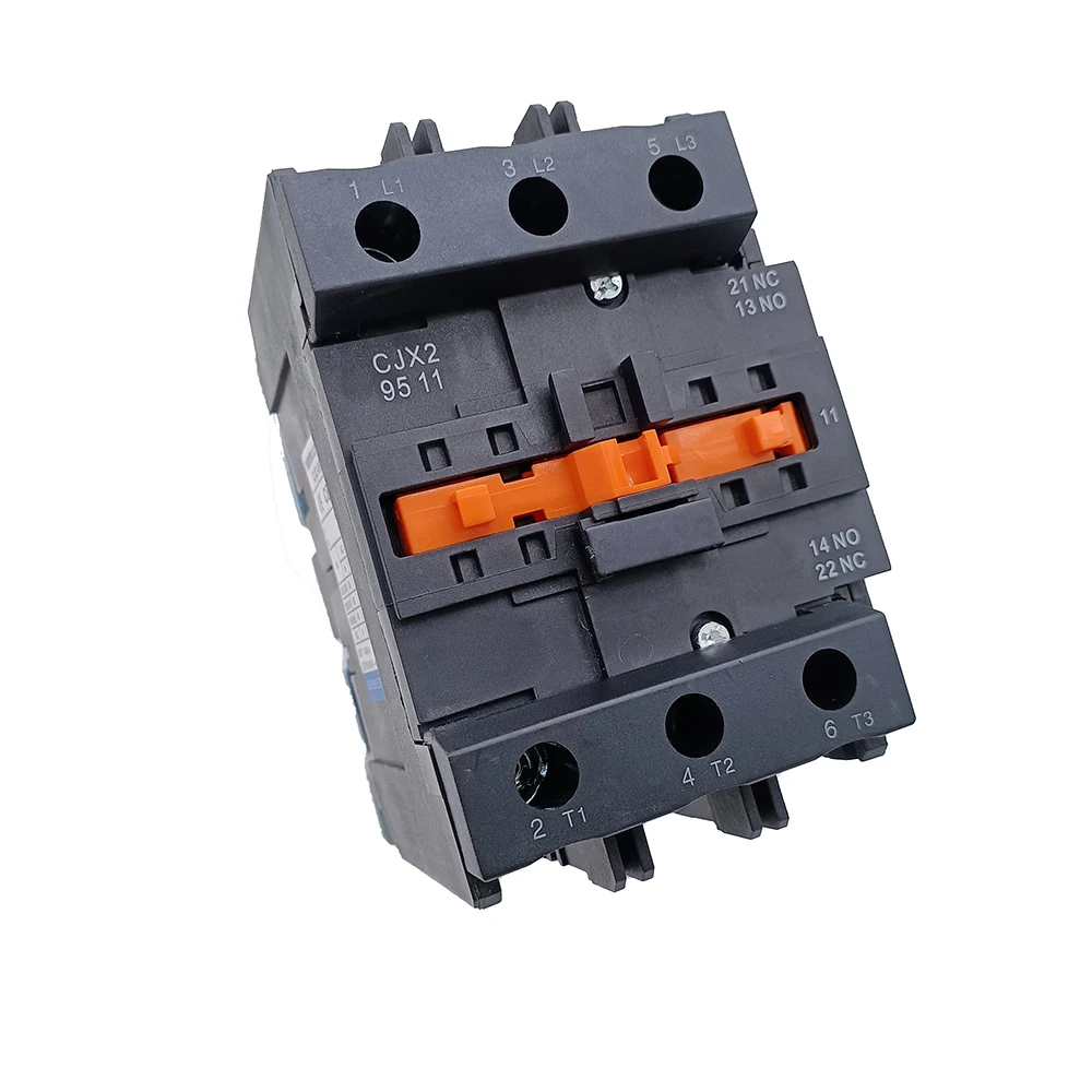CJX2 контакторов переменного тока CJX2-9511 95A 3P 1NO1NC24V 36V 48V 72V 110V 127V 220V 230V 380V 400V магнитный