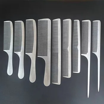 Wholesale Metal Hair Combs Men Stainless Comb  Switchblade Comb  Factory wholesale