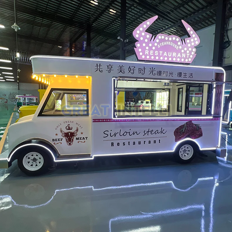 Double Decker Bus Coffee Shop Foodtruck Food Kiosk Van Ice Creamtruck
