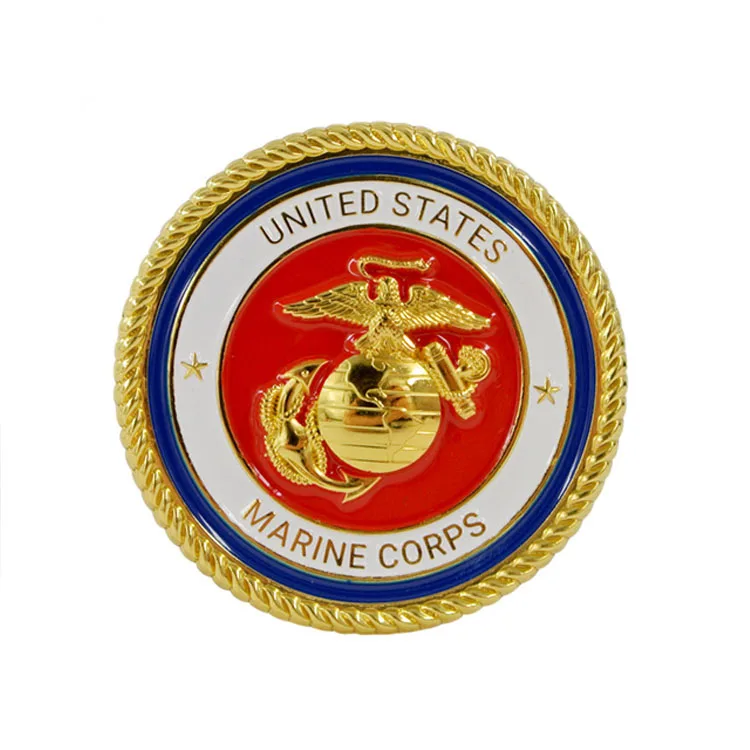 
Недорогие эмалевые монеты 3D с золотым покрытием 