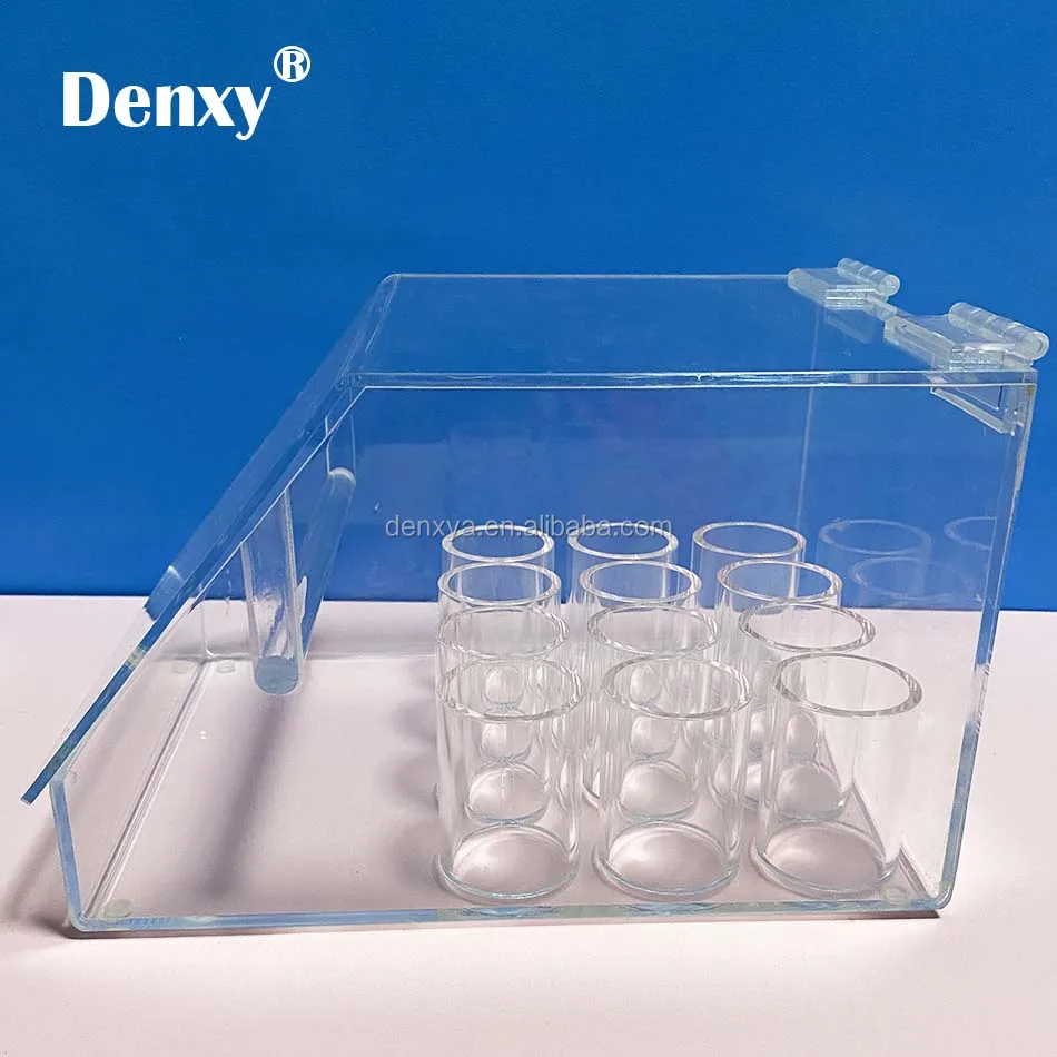 Denxy Dental Orthodontic Ligature Tie Dispenser Acrylic Organizer Case