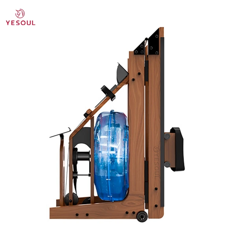 Оптовая продажа с фабрики, фитнес-оборудование, гребной тренажер, деревянный гребной тренажер унисекс