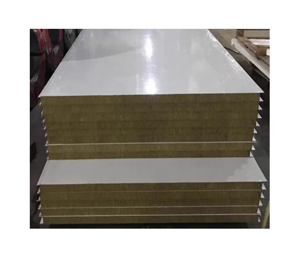 insulated wall panel exterior rock wool sandwich/ceiling cleaning room/eps insulated roof panels