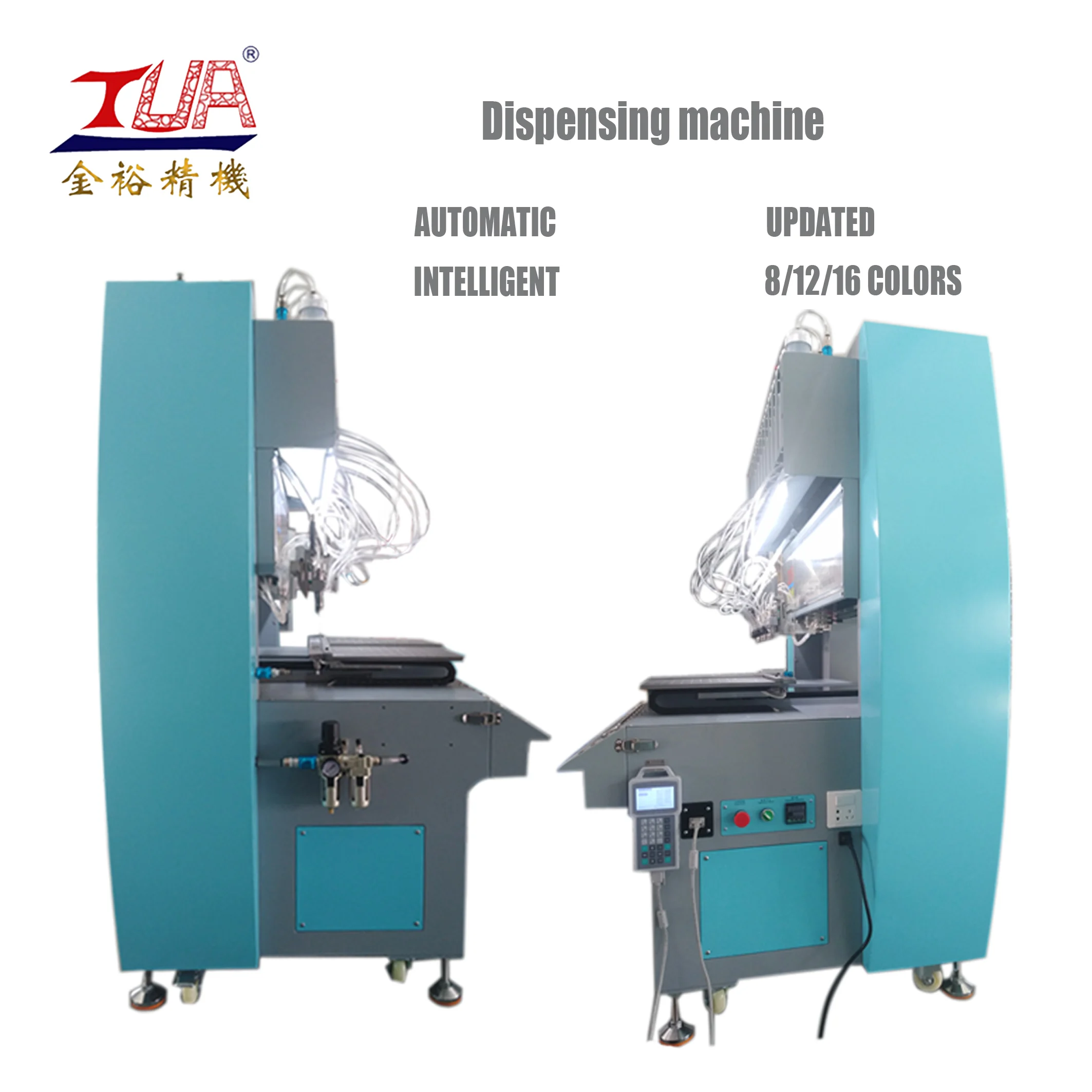 Jinyu Refrigerator Magnet Badge Making Machine Soft Label Making 12 Colors Pvc Rubber Patch Machine