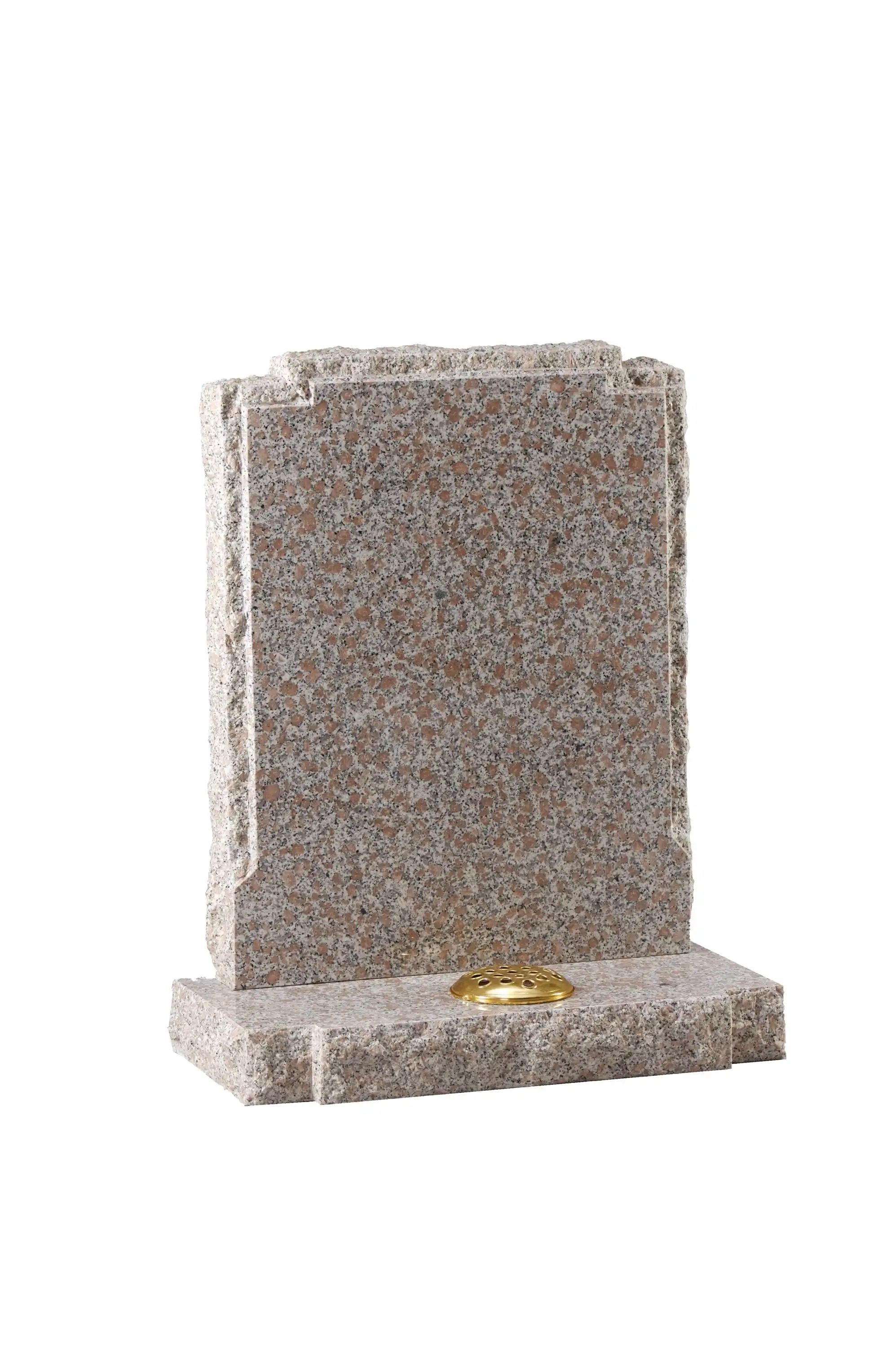 Cheap Granite Tombstone with Cross Red Color Nature Granite Tombstone