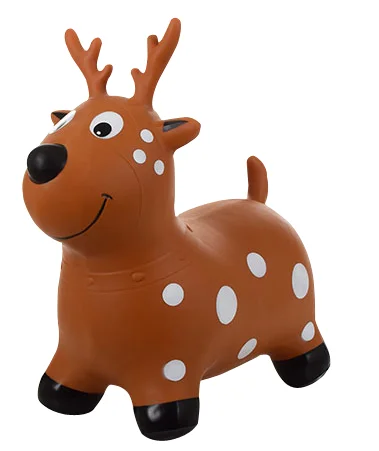 
Top quality Jump Animal Bouncy Hopper Inflatable Ride On Rubber Bouncing Toys Jumping deer For Kids 