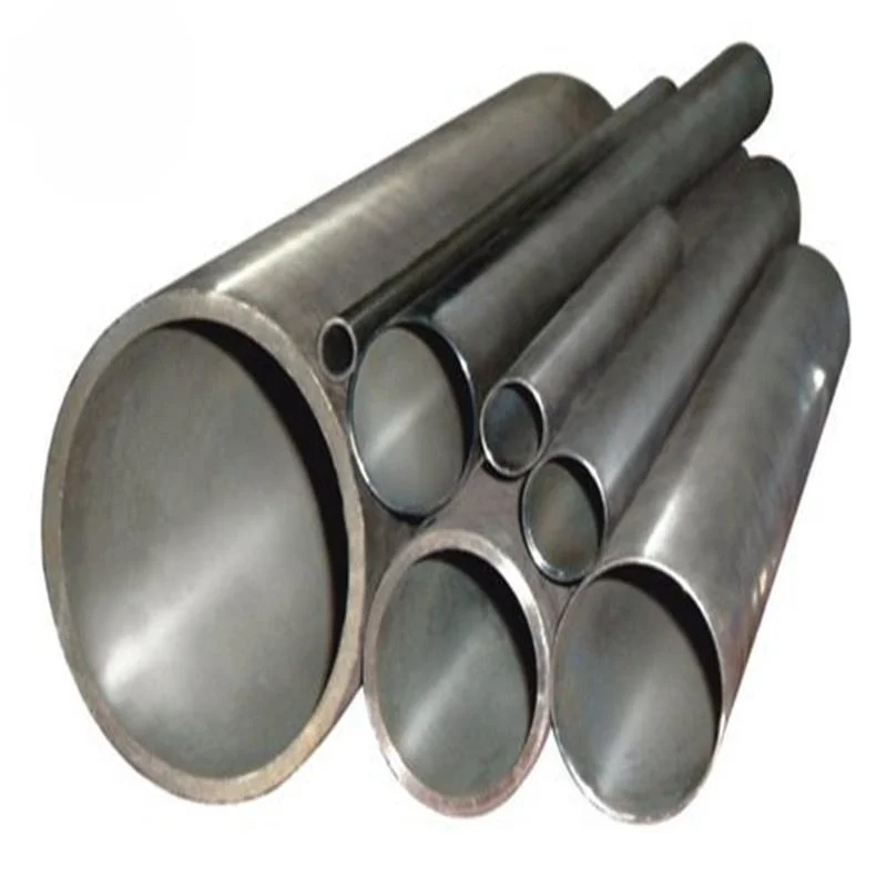 Tianjin Manufacturer Construction ERW Welded Steel Pipe Iron Black Steel Tube