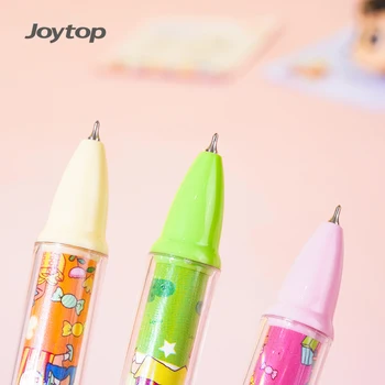 Joytop Shin Chan Heart Double Layer Gel Pen Set - Cute, Colorful