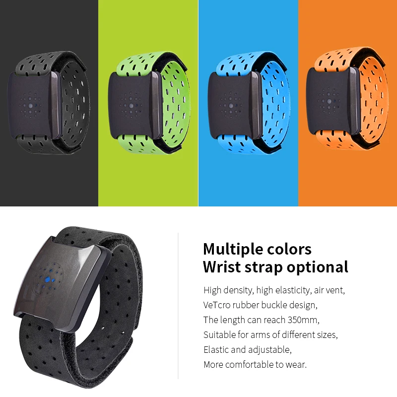 New Design Heart Rate Monitor Armband Ip67 Ble Ant+ Optical Heart Rate