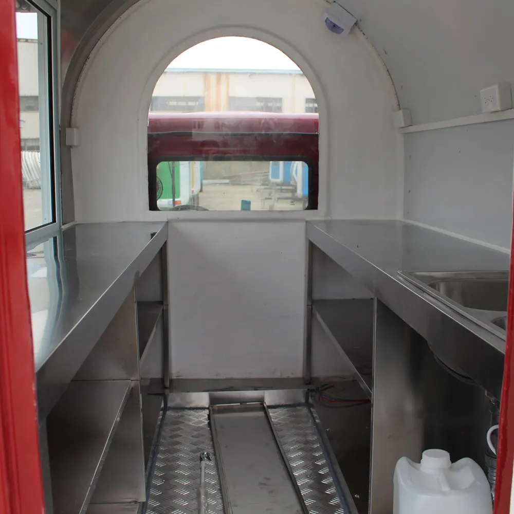 JX-FR220GH Mobile Fast Food Truck Electric Food Tricycle for Sale in China