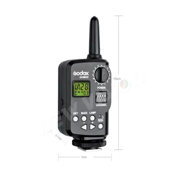 Godox FT-16 Transmitter WITSTRO Wireless Power Controller Remote Flash Trigger for Godox Speedlite Flash detail image