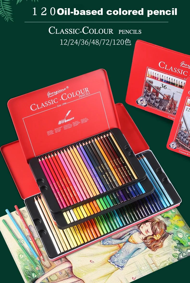 Wholesale Professional Art Supplies Thick Rod Oilbased Wooden