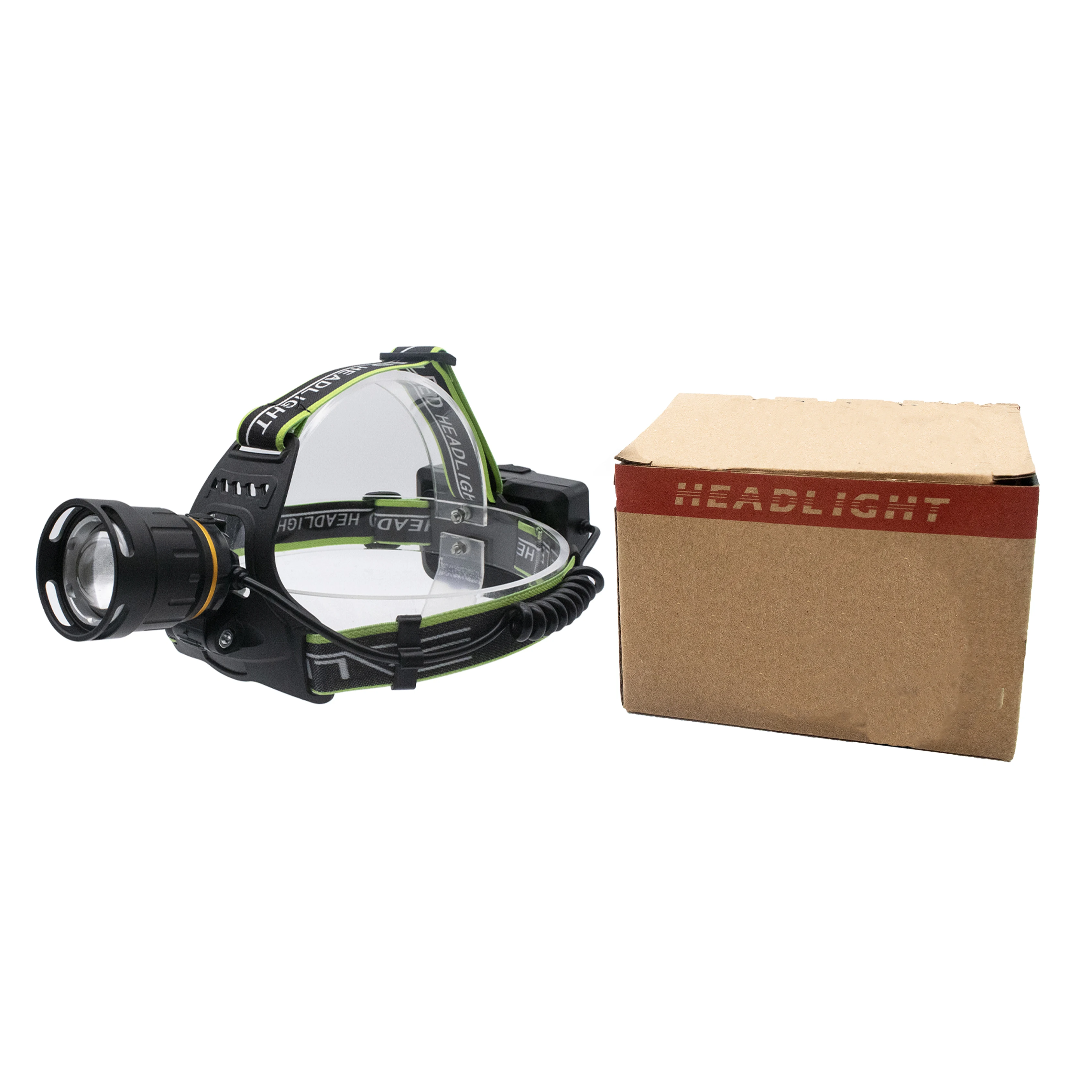 Powerful LED Usb Rechargeable Waterproof Xhp50 Headlight Super Bright Zoomable Warning Light Working Headlamp supplier