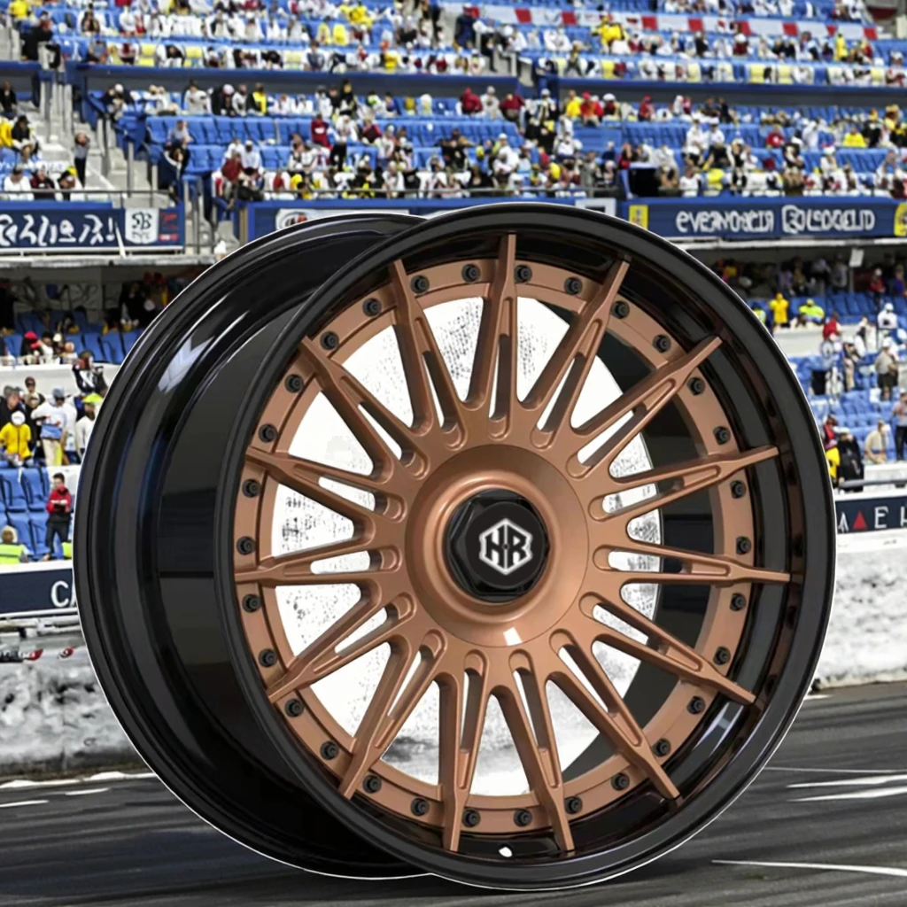 Customized Forged Aluminium Alloy Five Spoke Design with 15mm ET 18 Inch 5*120mm PCD Passenger Cars Wheel  Rims for BMW