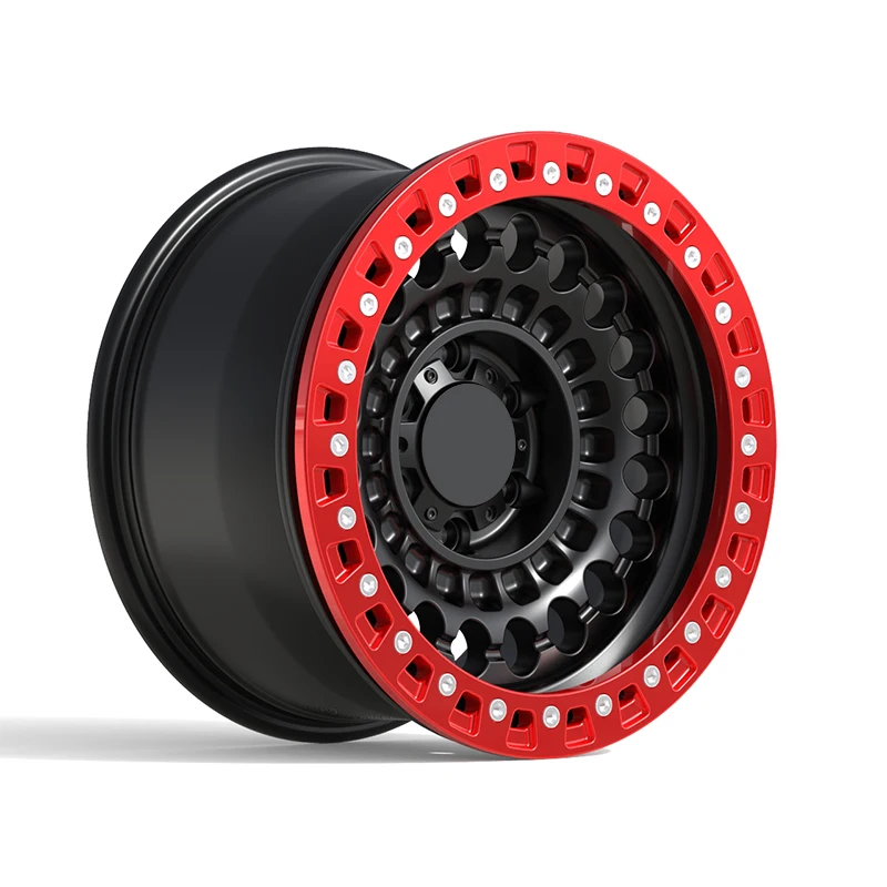 Customized Forged Off-road Wheel Rims 6061-T6 Alloy 17 "18" 20 22 24 "26" 5/6 Holes, PCD 6x139.7 5x127 details
