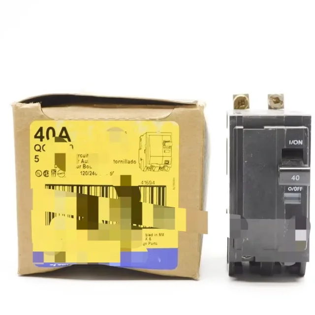 Qob240 40a 120/240v (pkg of 5) Nsmp New Original Ready Stock Industrial Automation Pac Dedicated Plc Programming Control