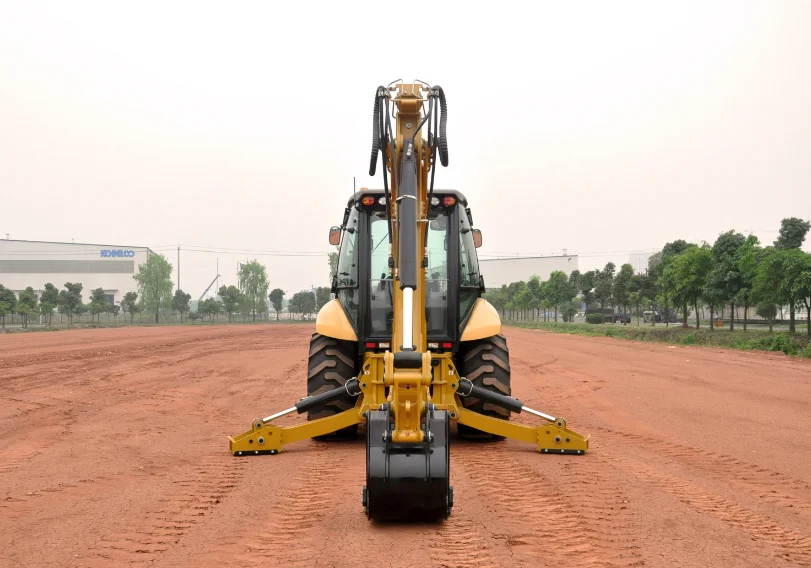 Small Backhoe Loader CHENGGONG 866HTC Chinese Backhoe Loader