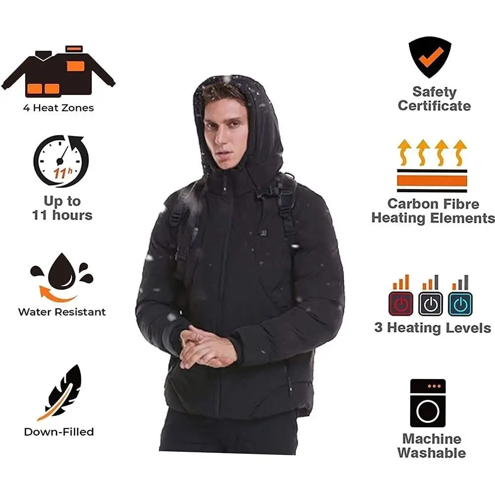Veste Chauffante Customized Logo 5v Heating Clothing Winter Waterproof ...