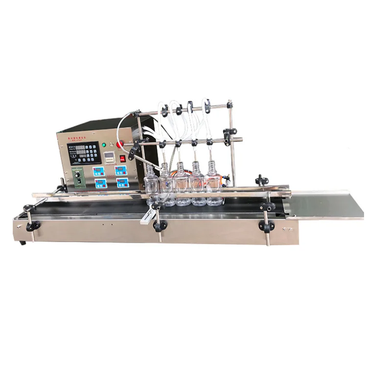 Автоматическая настольная машина для розлива жидкостей небольшого