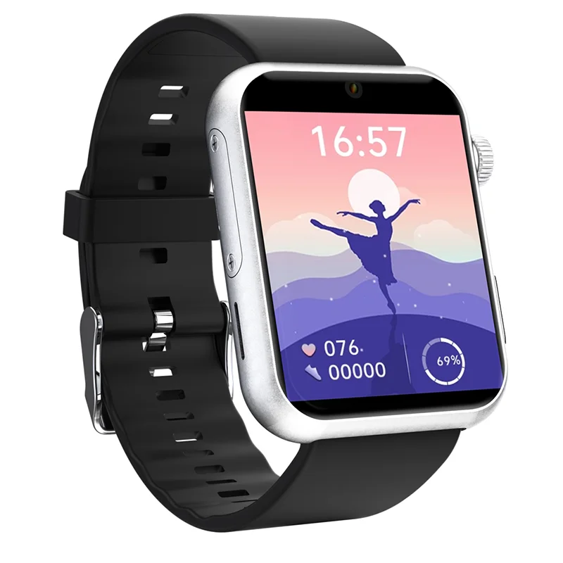 4G Smart Phone Watch Sim Card Telephone Call Making S888  Smart Watch Touch Screen Sports Recorder IPS Display Electronic Clock