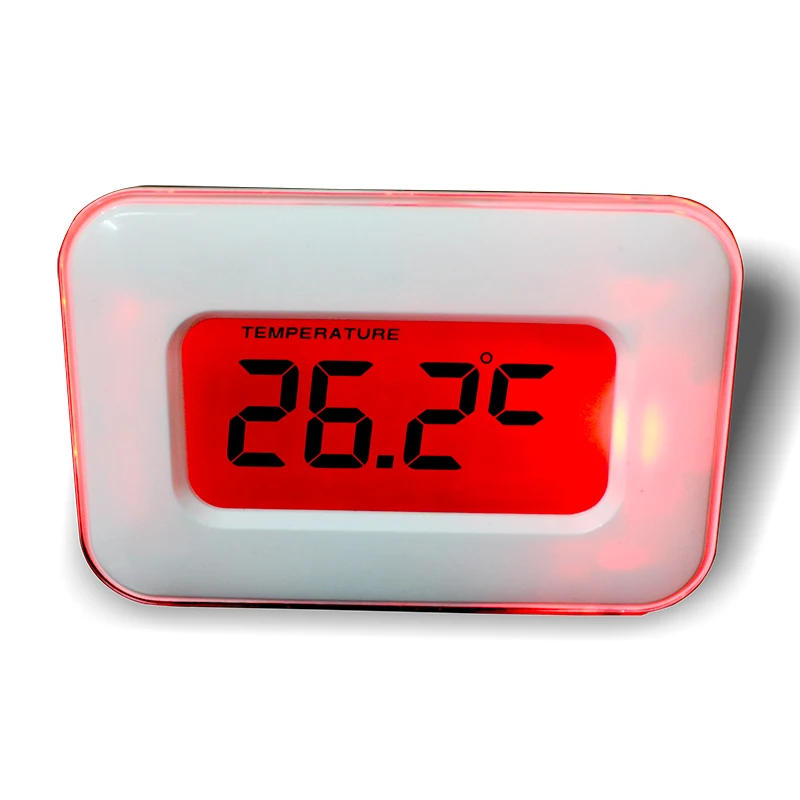 2022 настольная светодиодная подсветка RGB с большим ЖК-дисплеем и будильником