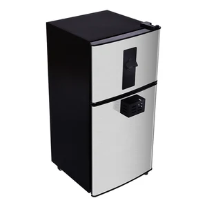 BCD-86 Home Appliance 86L Mini Double Door Refrigerator Mini Double DooFridge for Home or Hotel