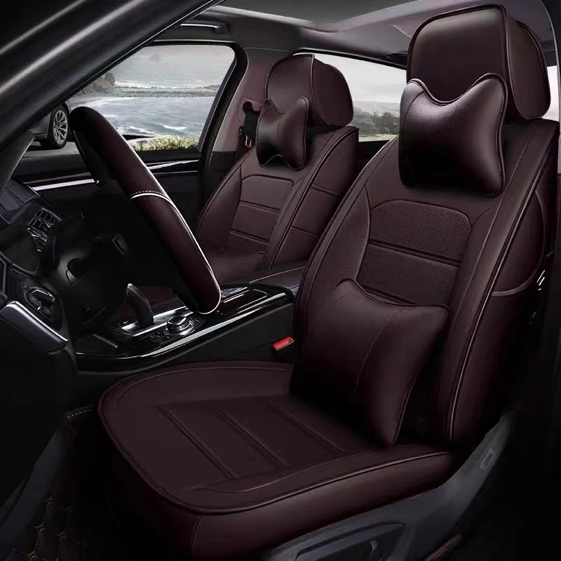 Full Set Waterproof Leather Original Custom Car Seat Cover For 2007