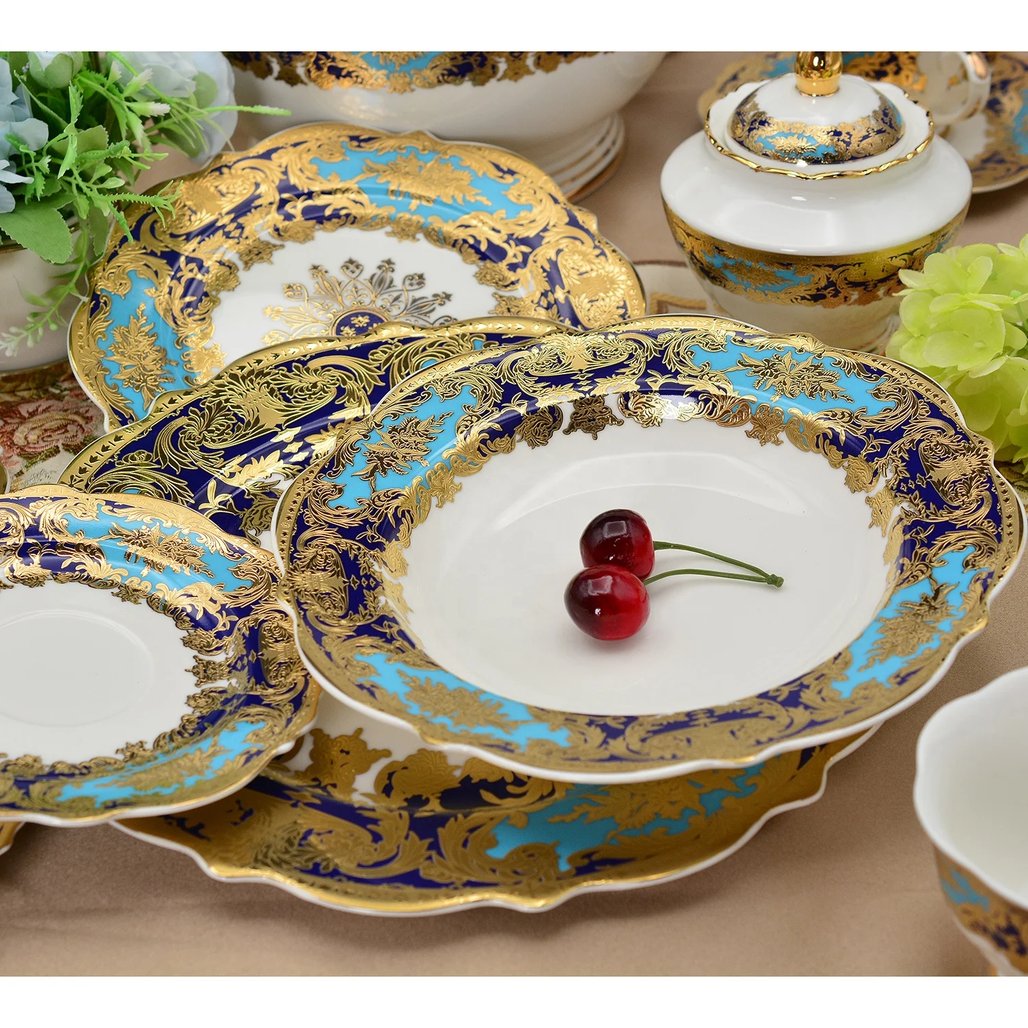 Karosa Design Dishes - Elegant Bone China Dinner Sets