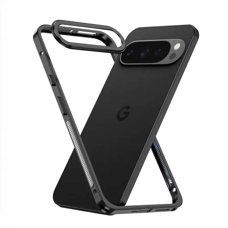 DYONG Fashion Mobile Phone Case for Google Pixel 10 Pro XL 9 8 7 360 Aluminum Metal Frame Lens Protective Mobile Accessories