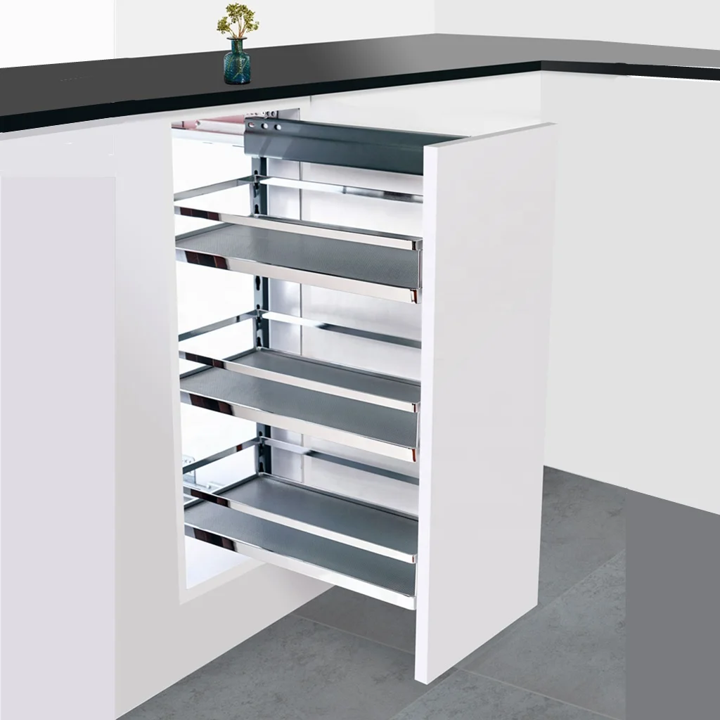 Stainless Steel Kitchen Accessories Larder Unit