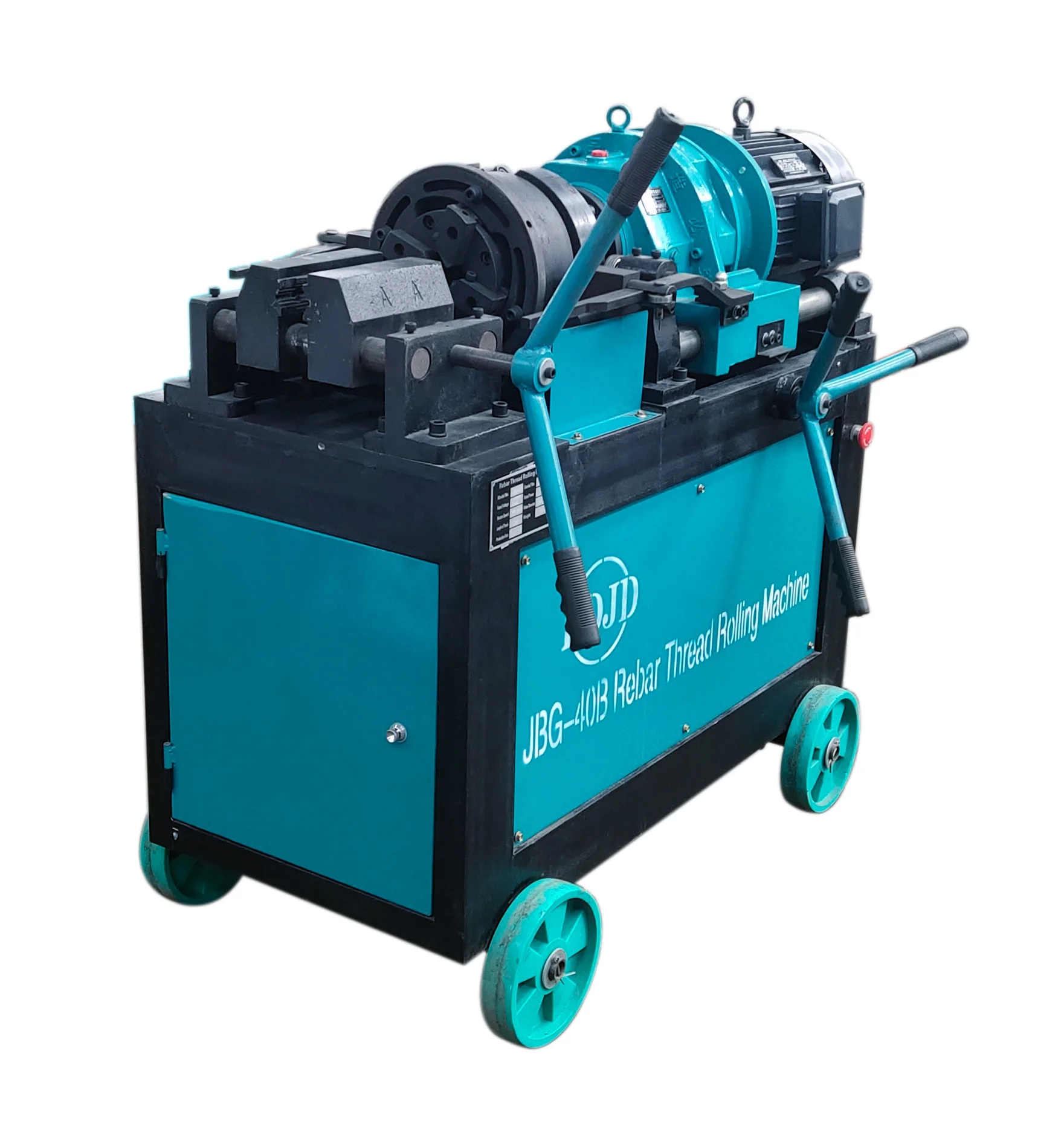 New Condition 380V Motor Thread Rolling Machine Used Reinforcing Steel Bar Rolling Threading Screw for Sale