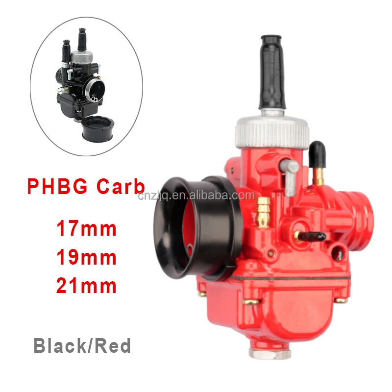 Dellorto PHBG 21 мм гоночный красный издание Dellorto PHBG DS 21 мм карбюратор арматура карбюратора для 2-х тактный 50cc-100cc Скутер мопед