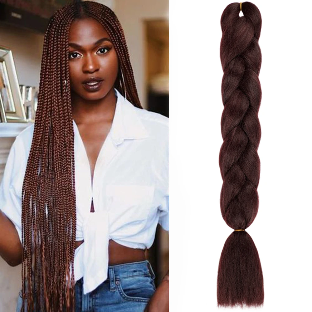 queenbraid jumbo braid hair extensions 41inch