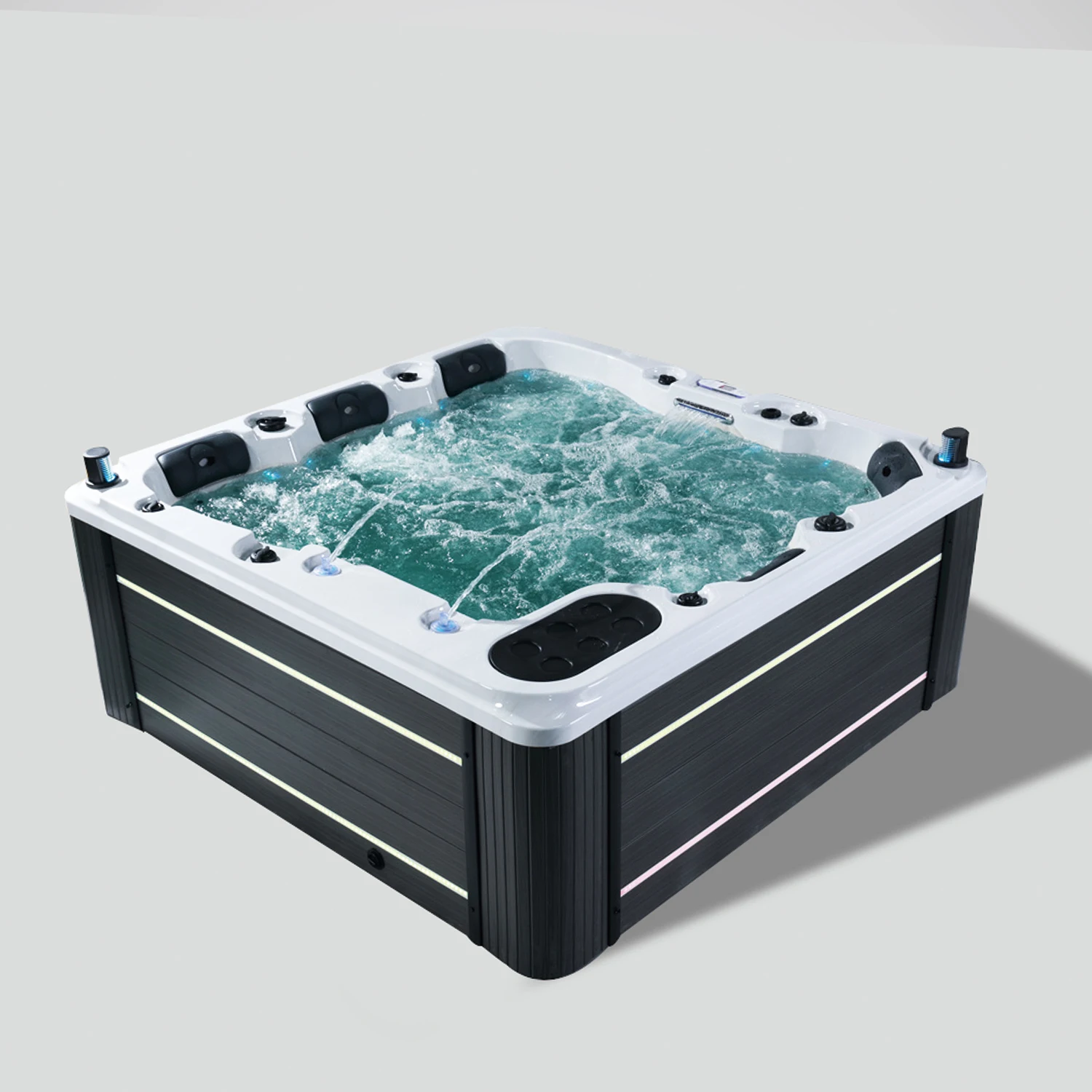 Factory Popular Balboa System Outdoor Hot Tub And Shower Bathtub And
