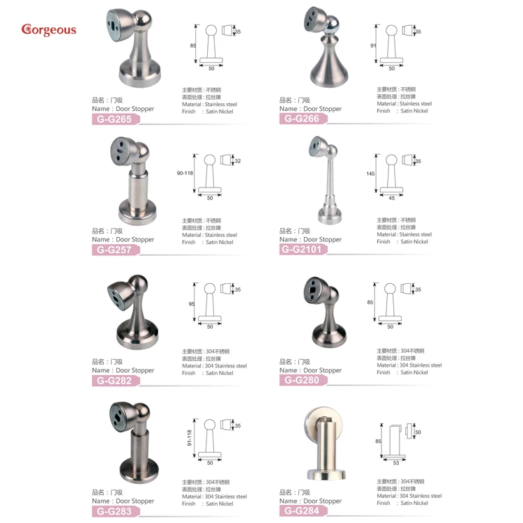 Manufacturing Ground Door Stop Adhesive Door Stopper Wall