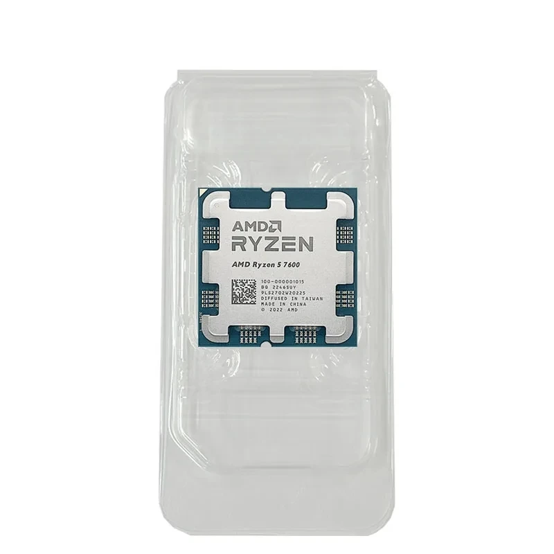 Ryzen 5 7600 3.8 Ghz 6-Core CPU - 32MB L3 Cache - AM5 Socket
