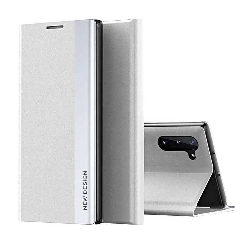 Smart View PU Leather Flip Cover Case Window Book Cover for Samsung Galaxy Note 8 9 20 10 Pro S10 S21 Ultra S20Plus S21 A22 5G