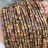 4x4mm red pine square beads/sticks