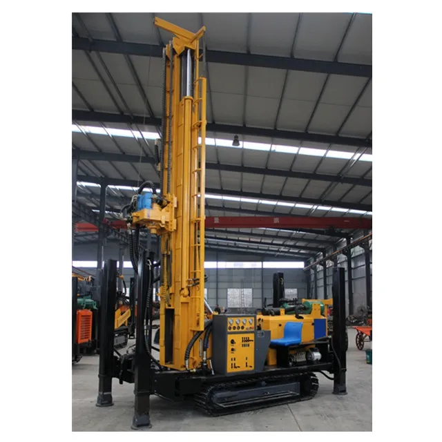 
 FY350 Hydraulic drilling rig for water well,mud pump drilling and dth hammer drilling