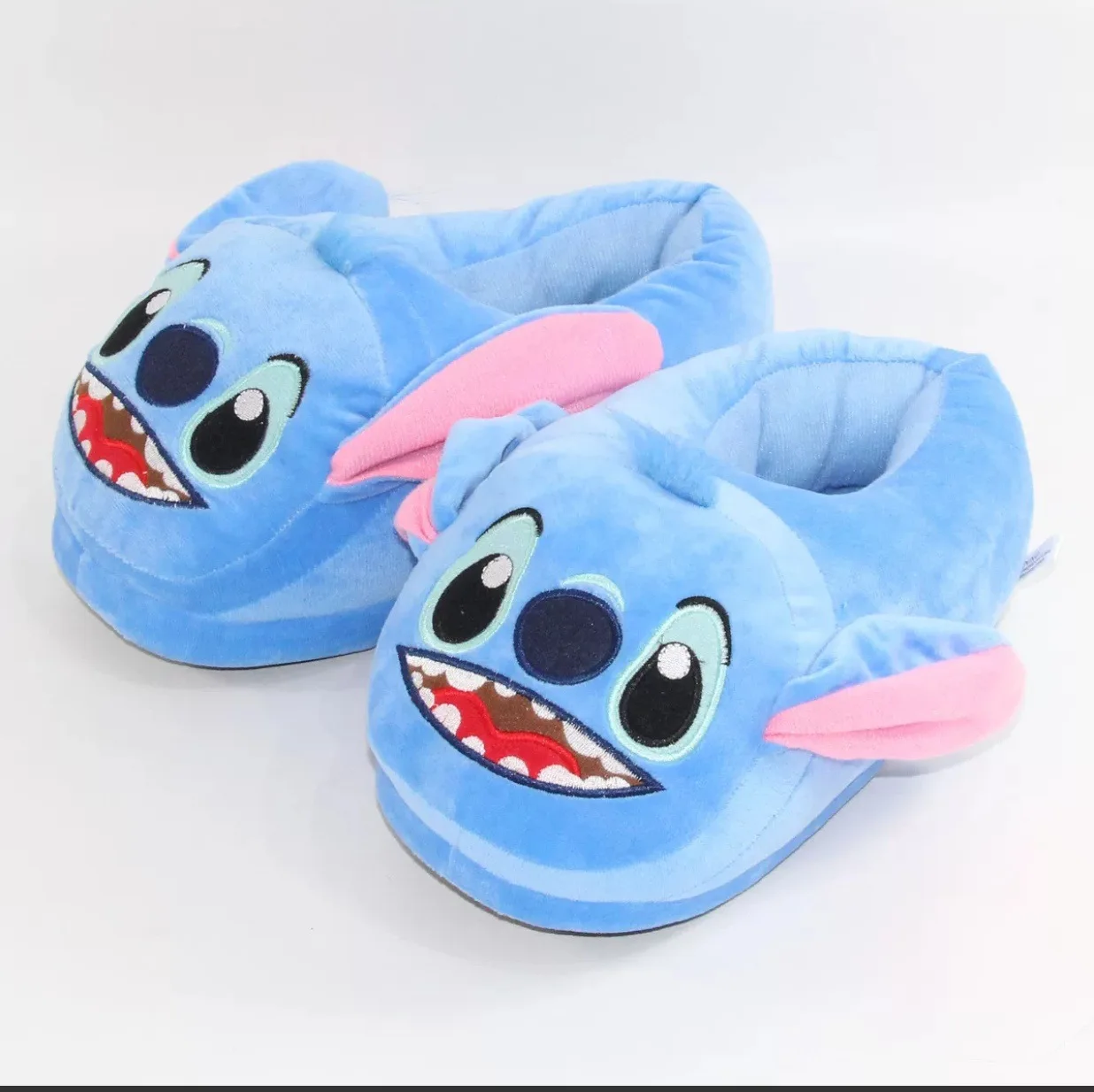 Weico Cozy Plush Fur Slippers For Men - One Size Fits Most (6-12), Black Novelty Slippers