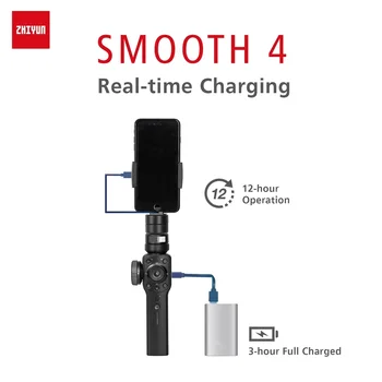 Hot Selling Zhiyun Smooth 4 3 Axis Gimbal Stabilizers with Great Price detail image