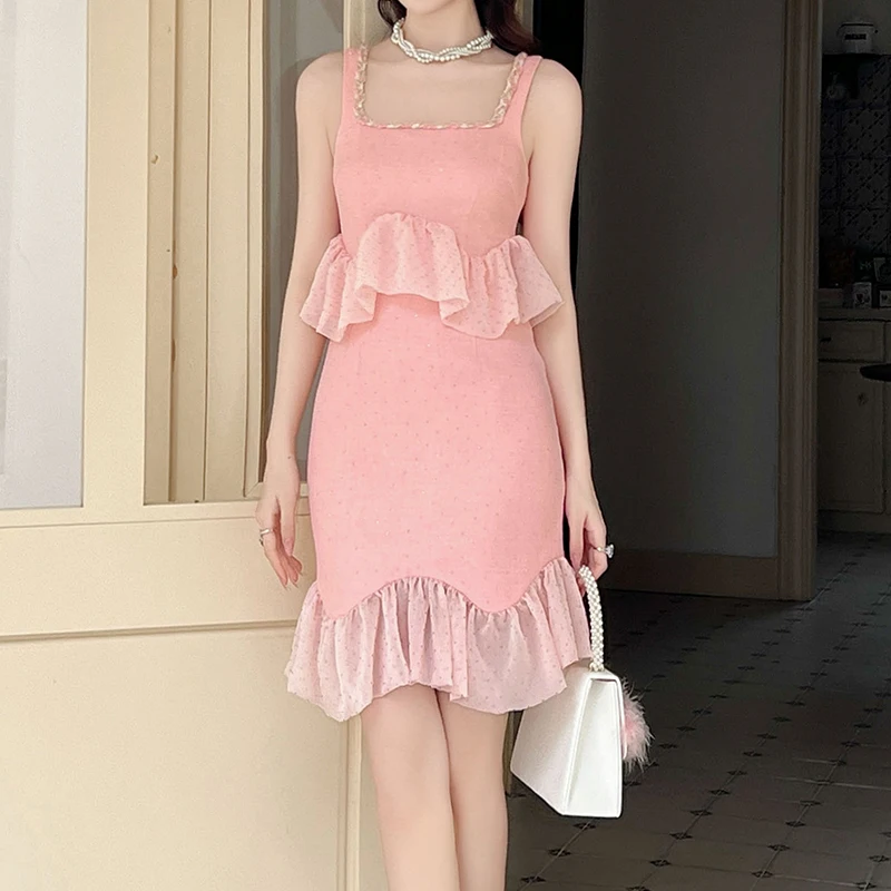 ivory graduation dresses WEDTREND Women Tiered Ivory Graduation Dress With Ruffles Lace Midi A Line  Grad Ceremony Dress main image 0