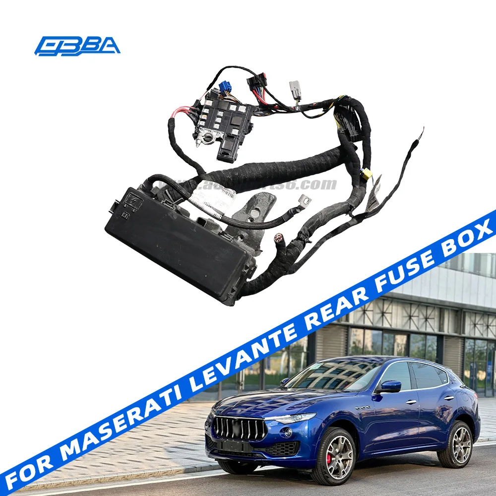 חלקי רכב משומשים: קופסת פuses אחורית עבור Maserati Levante 2017, מספר חלק מקורי (OE) 670006554