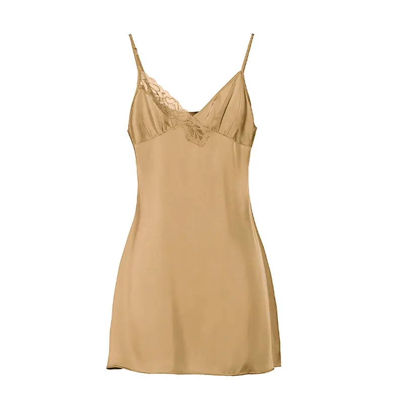 Luxury Satin slip Dress Plus Size Dress & Skirts Women Nightdress Babydoll Lace  slip Dress| Alibaba.com