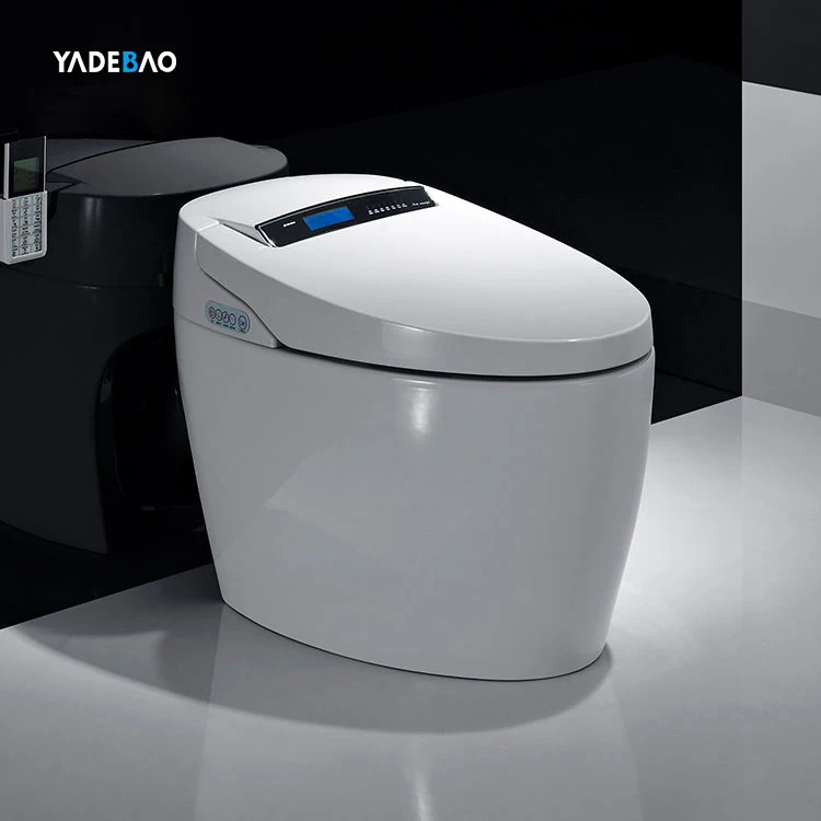 Hot Auto Sensor Flush Open Electric Intelligent Toilet Wc Electric Smart Seat Toilet With Bidet Function