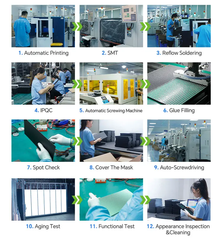 Supplier Price Front and Back Maintenance Concave Convex Curves P1.53 P2 P2.5 Indoor Flexible LED Advertising Display